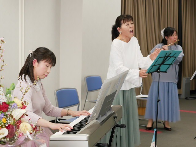 院内でSPRING CONCERTが開催されました。