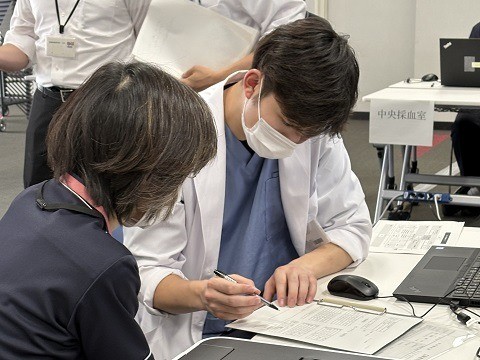 【研修医】病院情報システム障害時訓練を行いました