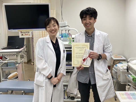 【専攻医】日本消化器病学会東海支部第142回例会[若手奨励賞]受賞